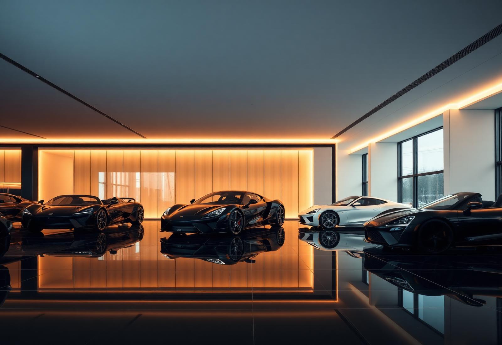 Showroom von Prestige Automobile